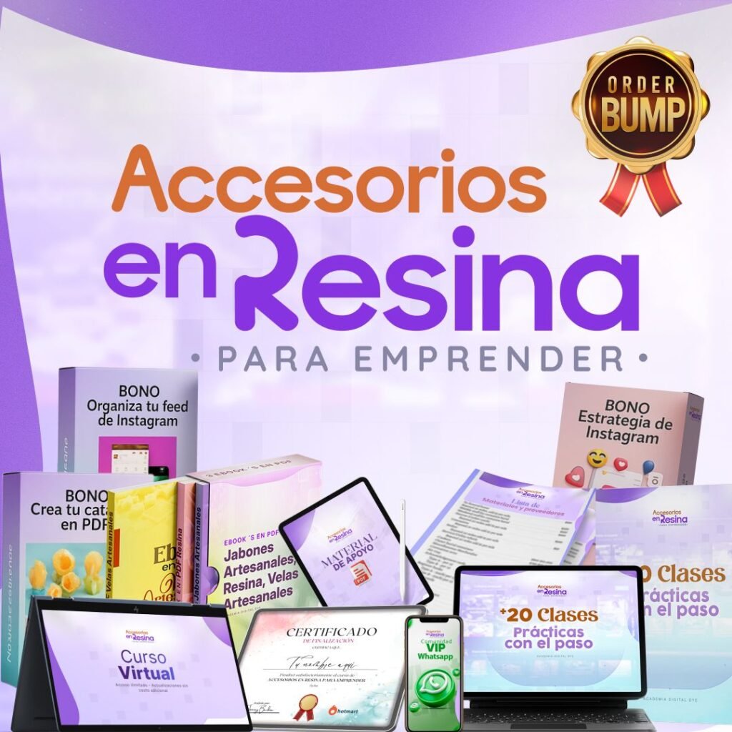 portadaorderbumpaccesoriosderesinaparaemprender