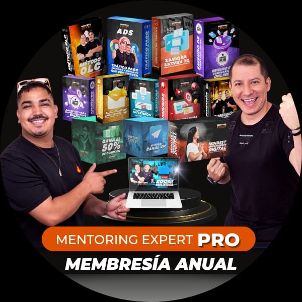mentoring expert pro membresia anual conexo digital sas hotmart